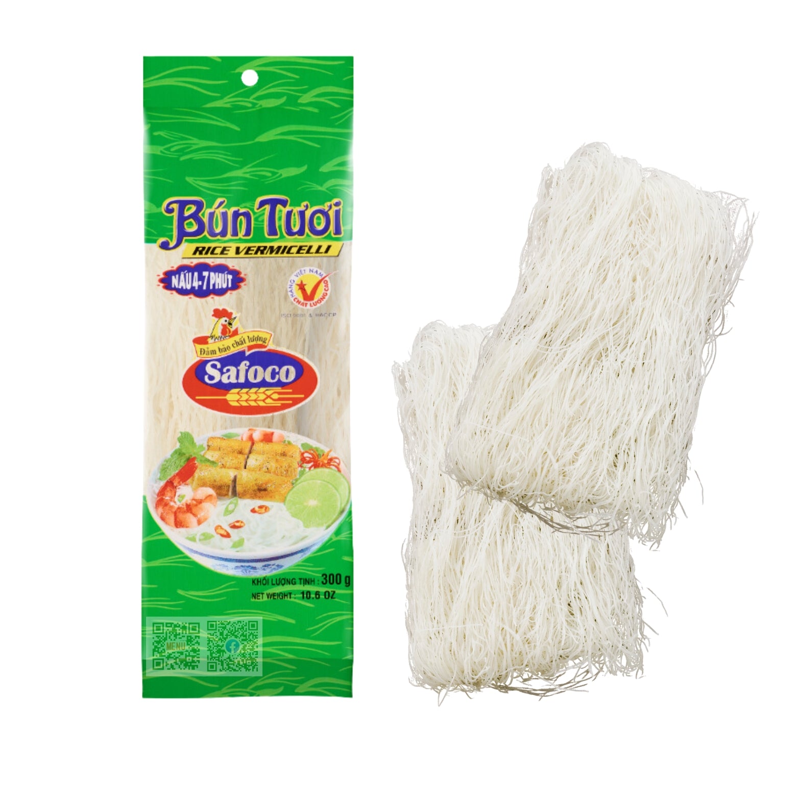 Sợi Bún tươi Safoco 300g