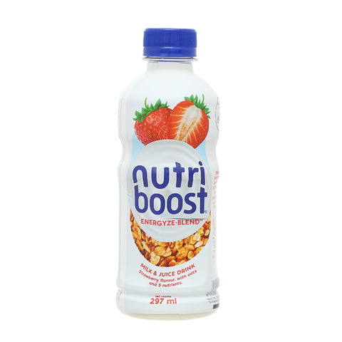 Nước giải khát - Sữa trái cây Nutriboost dâu 297ml