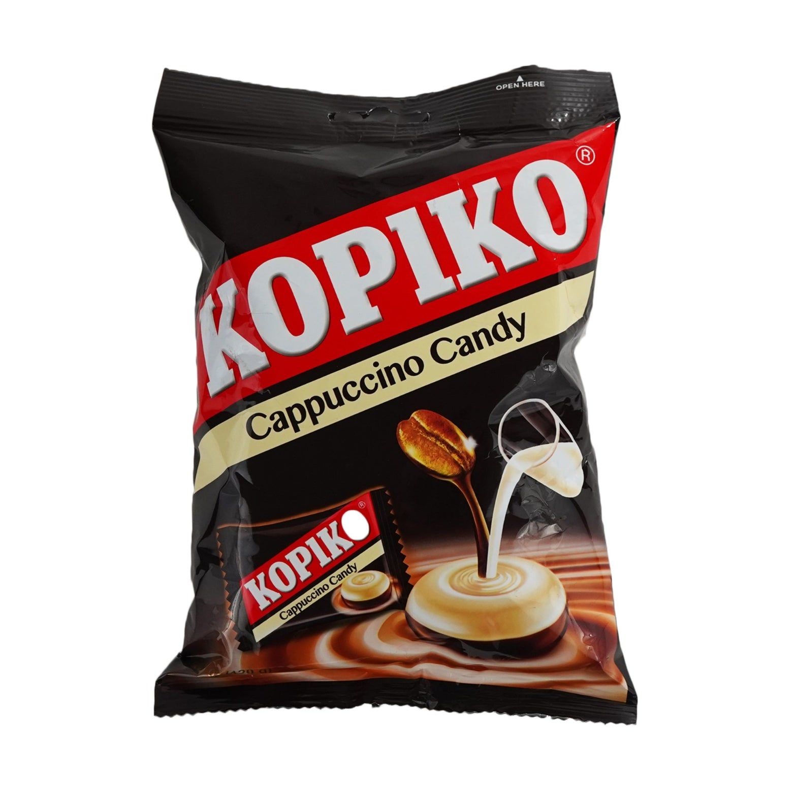 Kẹo cà phê Kopiko Cappuccino 140g (40 viên) - vị cà phê sữa