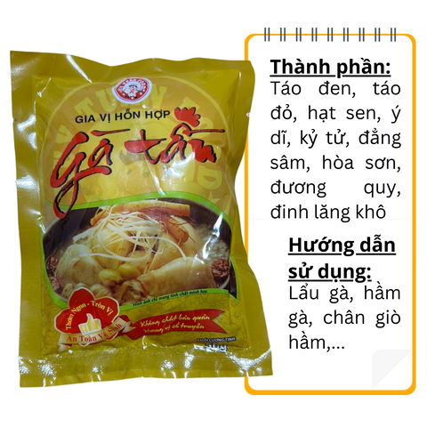 Gia vị Tần gà 50g