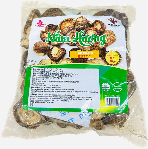 Nấm hương Việt Nam 50g