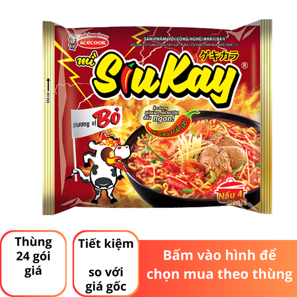 Mì Siu Kay vị bò