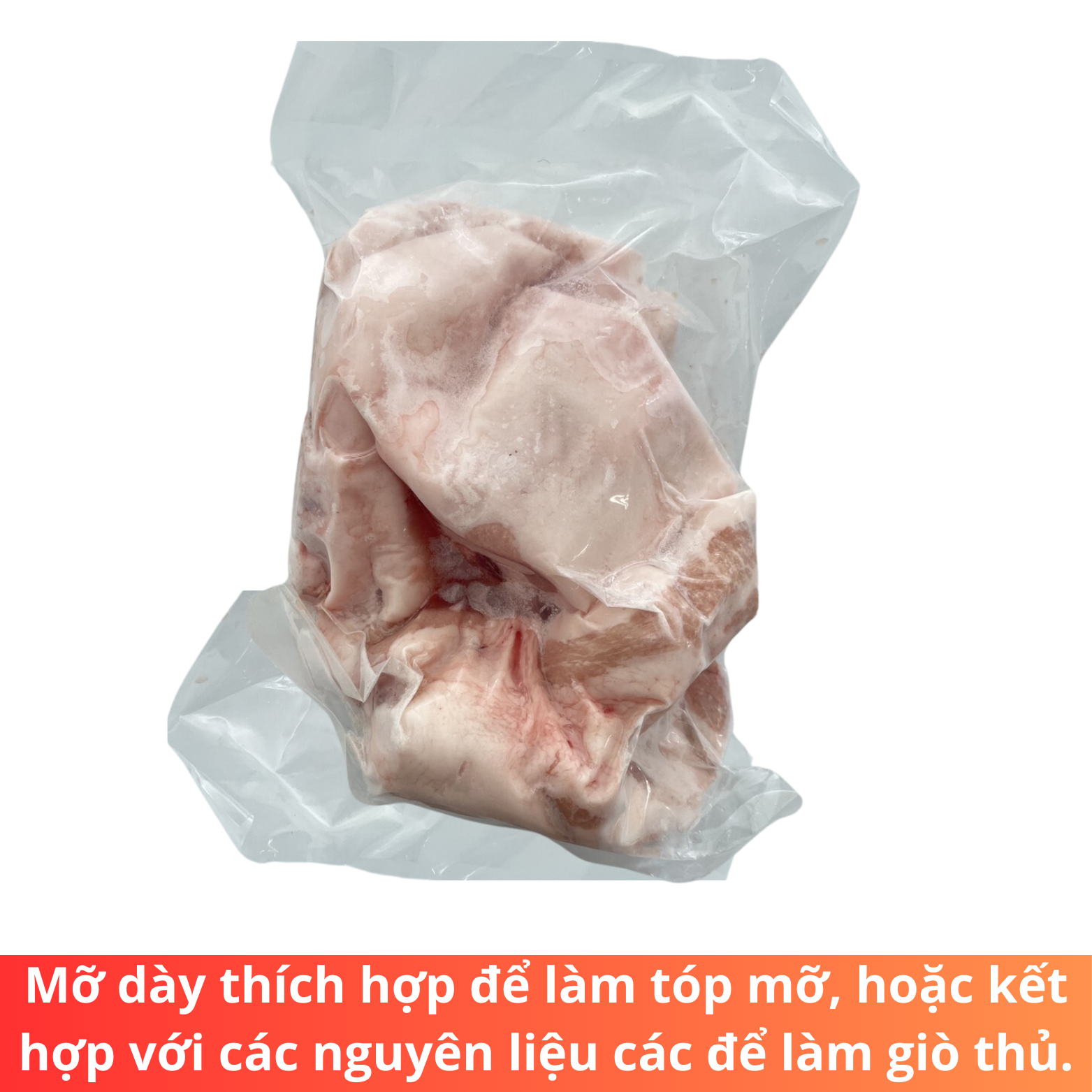 Thịt mỡ cổ heo 1kg