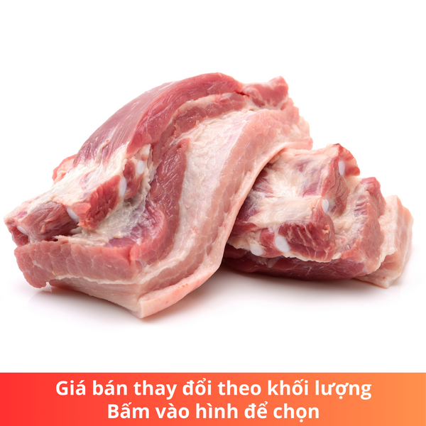 Thịt ba chỉ có da