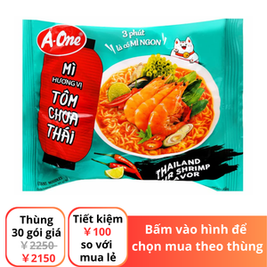 Mì A-One vị tôm chua Thái