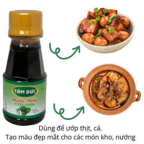 Nước màu cốt dừa Tâm Đức 100g