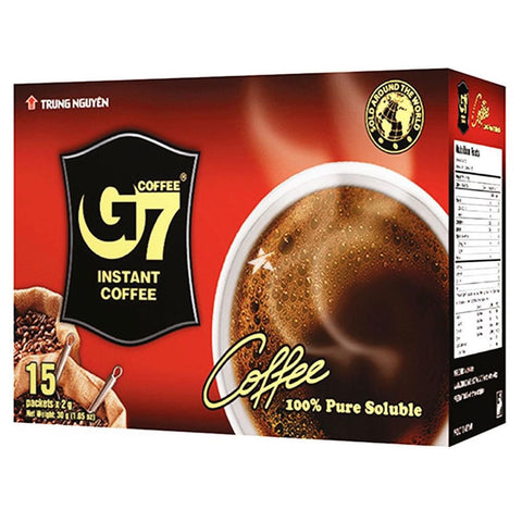 G7 インスタントブラックコーヒー 2g x 15袋