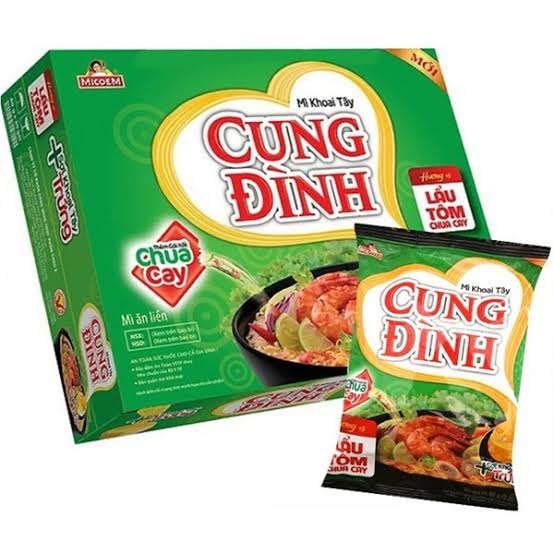 Mì Cung Đình lẩu tôm chua cay