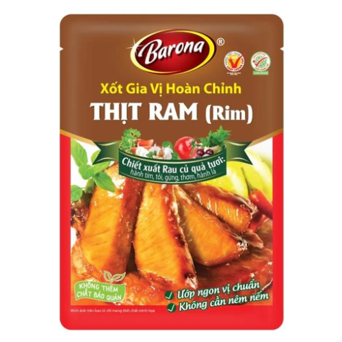 Xốt Thịt ram (rim) Barona 80g