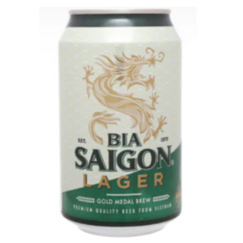 サイゴンビール 4.5% (Green) 330ml 
