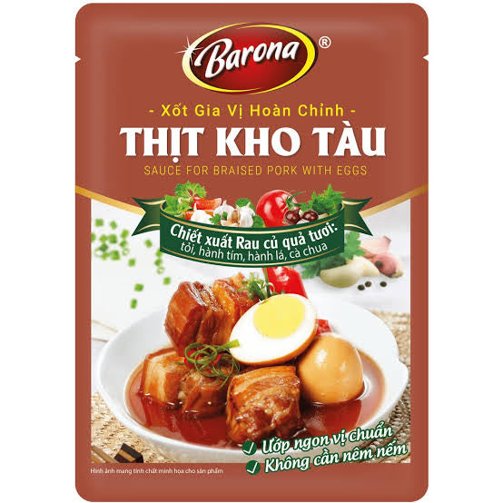 Xốt Thịt kho tàu Barona 80g