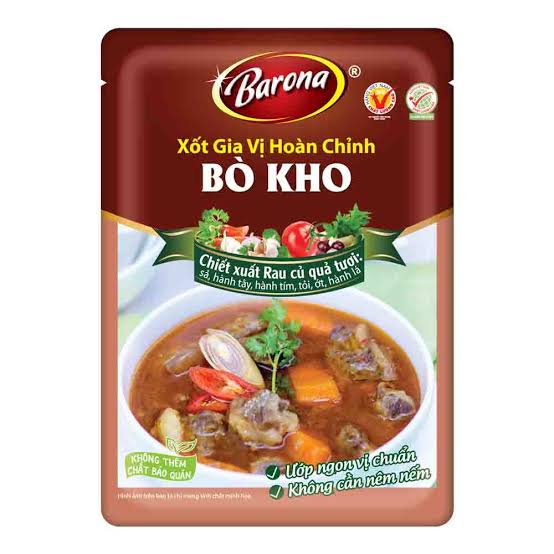 Xốt Bò kho Barona 80g